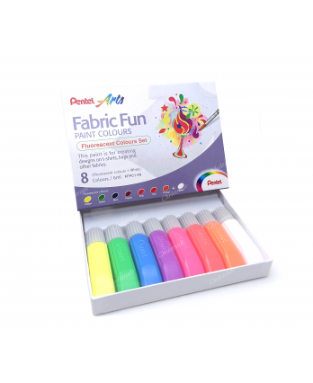8c Fabric Fun Paint Fluorescent Col - $9.50