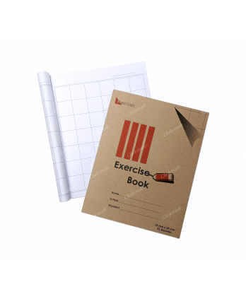 Soft Cover Exercise Book 25mm X 25mm Squares (XL Squares).png