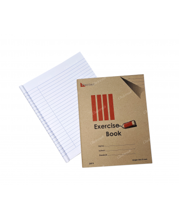 Soft Cover Exercise Book Single Line 8mm