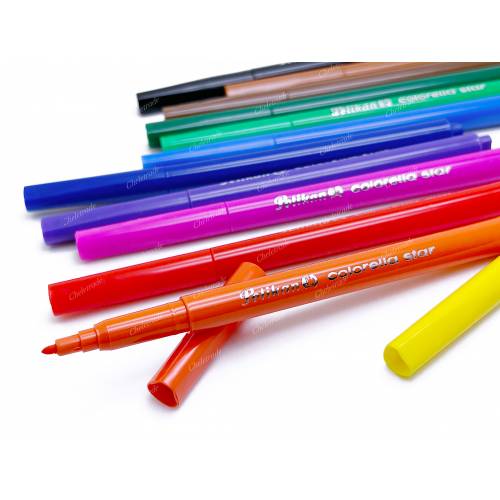 Pelikan Colorella Star 12 Colour Fibre-Tip Pen