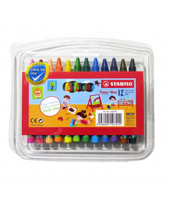 Stabilo 12c Wax Crayon