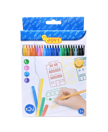 Jovi 24 Col Marker (Thin)